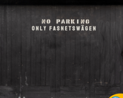 NO PARKING - ONLY FASNETSWÄGEN